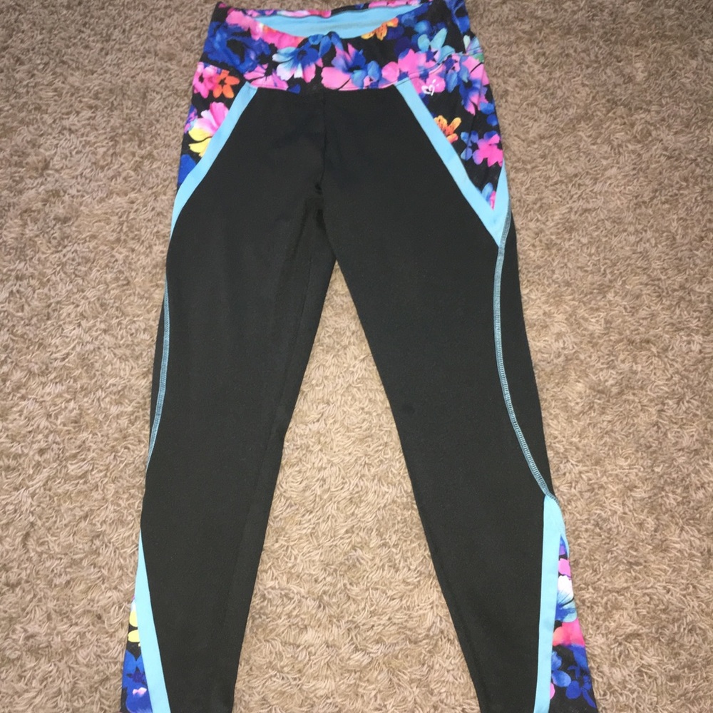 Justice new tropical yoga pants! Darling